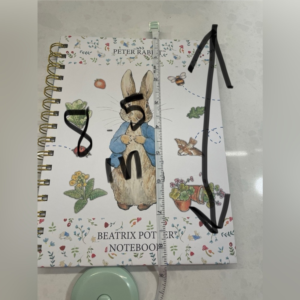 Peter Rabbit Notebook Journal with Dividers‎ - Picture 4 of 5